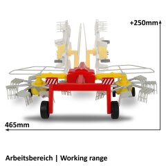 Andaineur P&ouml;ttinger pour tracteur RC 1:16