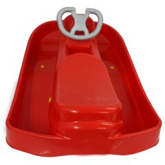 Snow Play Bob Ralley 100 cm red with steering wheel and break