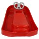 Snow Play Bob Ralley 100 cm rosso con volante e freno