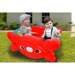 Ensemble de si&egrave;ges pour enfants Sit and Swing 2en1 rouge