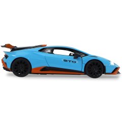 Lamborghini Hurac&aacute;n STO 1:14 azul 2,4GHz Puerta manual