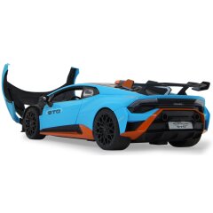 Lamborghini Hurac&aacute;n STO 1:14 azul 2,4GHz Puerta manual