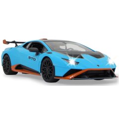 Lamborghini Hurac&aacute;n STO 1:14 azul 2,4GHz Puerta manual