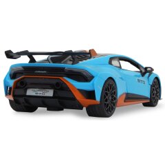 Lamborghini Hurac&aacute;n STO 1:14 azul 2,4GHz Puerta manual