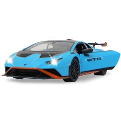 Lamborghini Hurac&aacute;n STO 1:14 blau 2,4GHz T&uuml;r manuell