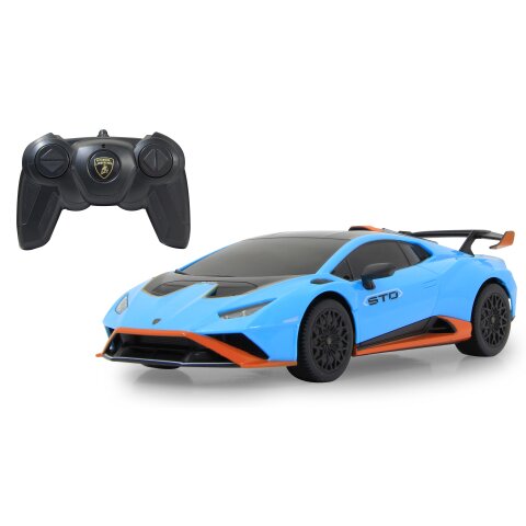 Lamborghini Huracán STO 1:24 bleu 2,4GHz