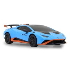 Lamborghini Hurac&aacute;n STO 1:24 azul 2,4GHz