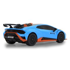 Lamborghini Hurac&aacute;n STO 1:24 azul 2,4GHz