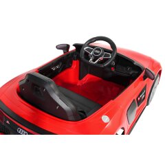 Ride-on Audi R8 rosso 18V Versione Einhell