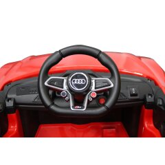 Ride-on Audi R8 rosso 18V Versione Einhell