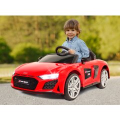 Ride-on Audi R8 rosso 18V Versione Einhell