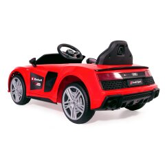 Ride-on Audi R8 rosso 18V Versione Einhell