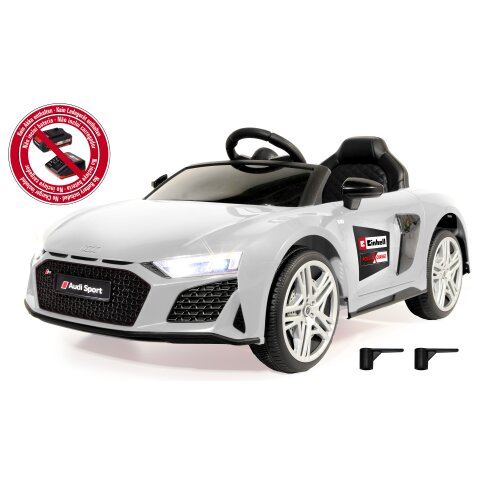 white audi power wheels