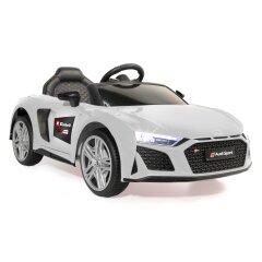 Ride-on Audi R8 bianco 18V Einhell Power X-Change