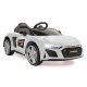 Ride-on Audi R8 bianco 18V Einhell Power X-Change