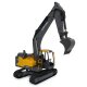 Excavateur Volvo EC160E Metal 1:16 avec prise de coquille et un marteau de démolition 2,4GHz