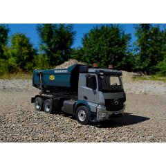 Autocarro ribaltabile Mercedes Benz Arocs 1:20 Metal Meiller 2,4GHz