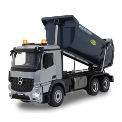 Autocarro ribaltabile Mercedes Benz Arocs 1:20 Metal Meiller 2,4GHz