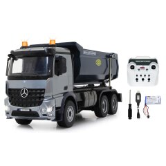 Camion &agrave; benne Mercedes Benz Arocs 1:20 Metal Meiller 2,4GHz