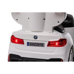 Push-Car BMW M5 bianco 2in1