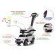 Cavalcabile BMW M5 bianco 2in1 con barra di spinta