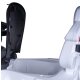 Cavalcabile BMW M5 bianco 2in1 con barra di spinta