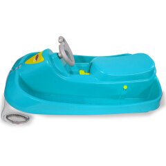 Snow Play Bob Ralley 100cm blue with steering wheel and...