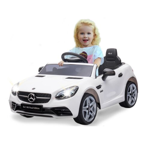 Ride-on Mercedes-Benz SLC blanco 12V