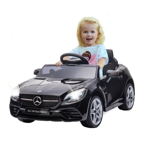 Ride-on Mercedes-Benz SLC nero 12V