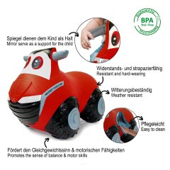 Massey Ferguson Bouncing tractor HoppyDoo with pump
