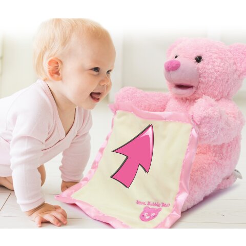 Build-A-Bear Pink Cuddles Teddy Belly Baby