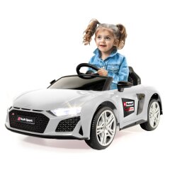 Ride-on Audi R8 Spyder 18V bianco Einhell Power X-Change...