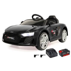 Ride-on Audi R8 Spyder 18V black Einhell Power X-Change incl. Starter Set