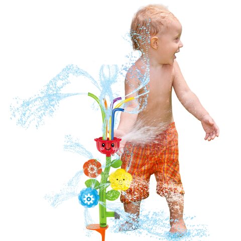 Mc Fizz water sprinkler flowers