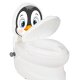 Meine kleine Toilette Pinguin mit Spülsound und Toilettenpapierhalter