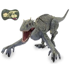 Dinosaurio Exoraptor Li-Ion 3,7V 2,4GHz gris