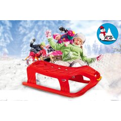 Snow Play Sledge Snow-Star 90cm red