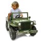 Ride-on Jeep Willys MB Army green 12V