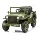 Ride-on Jeep Willys MB Army green 12V