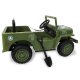 Ride-on Jeep Willys MB Army grün 12V