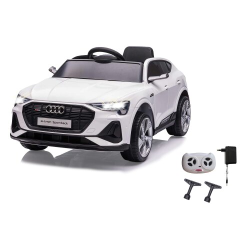 Ride-on Audi e-tron Sportback white 12V 2,4GHz