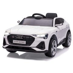 Ride-on Audi e-tron Sportback bianco 12V 2,4GHz