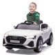 Ride-on Audi e-tron Sportback bianco 12V 2,4GHz