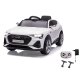 Ride-on Audi e-tron Sportback bianco 12V 2,4GHz