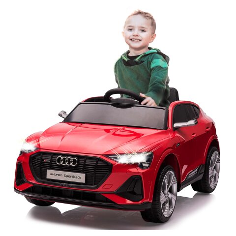 Ride-on Audi e-tron Sportback rot 12V 2,4GHz