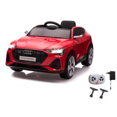 Ride-on Audi e-tron Sportback rot 12V 2,4GHz