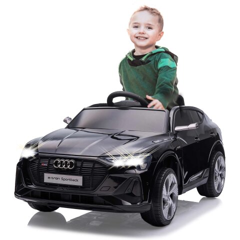 Ride-on Audi e-tron Sportback black 12V 2,4GHz