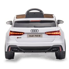 Ride-on Audi RS 6 blanc 12V 2,4GHz