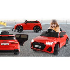 Ride-on Audi RS 6 2,4GHz rosso 12V