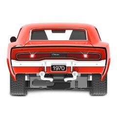 Dodge Charger R/T 1970 1:16 rojo 2,4GHz puerta manual